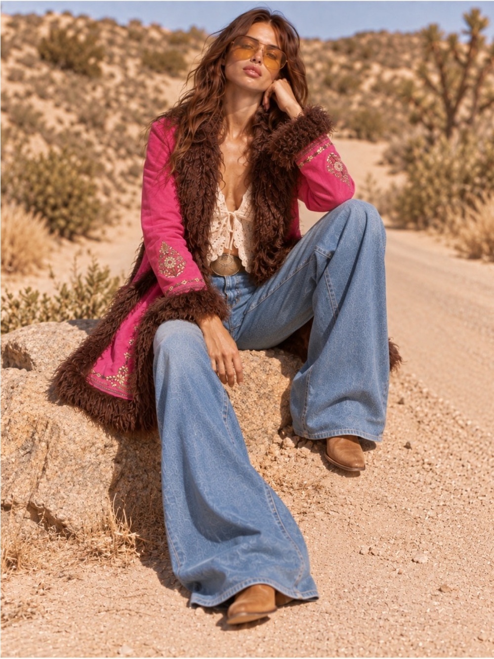 SPELL The Joplin Jacket in Hypnotic Heart